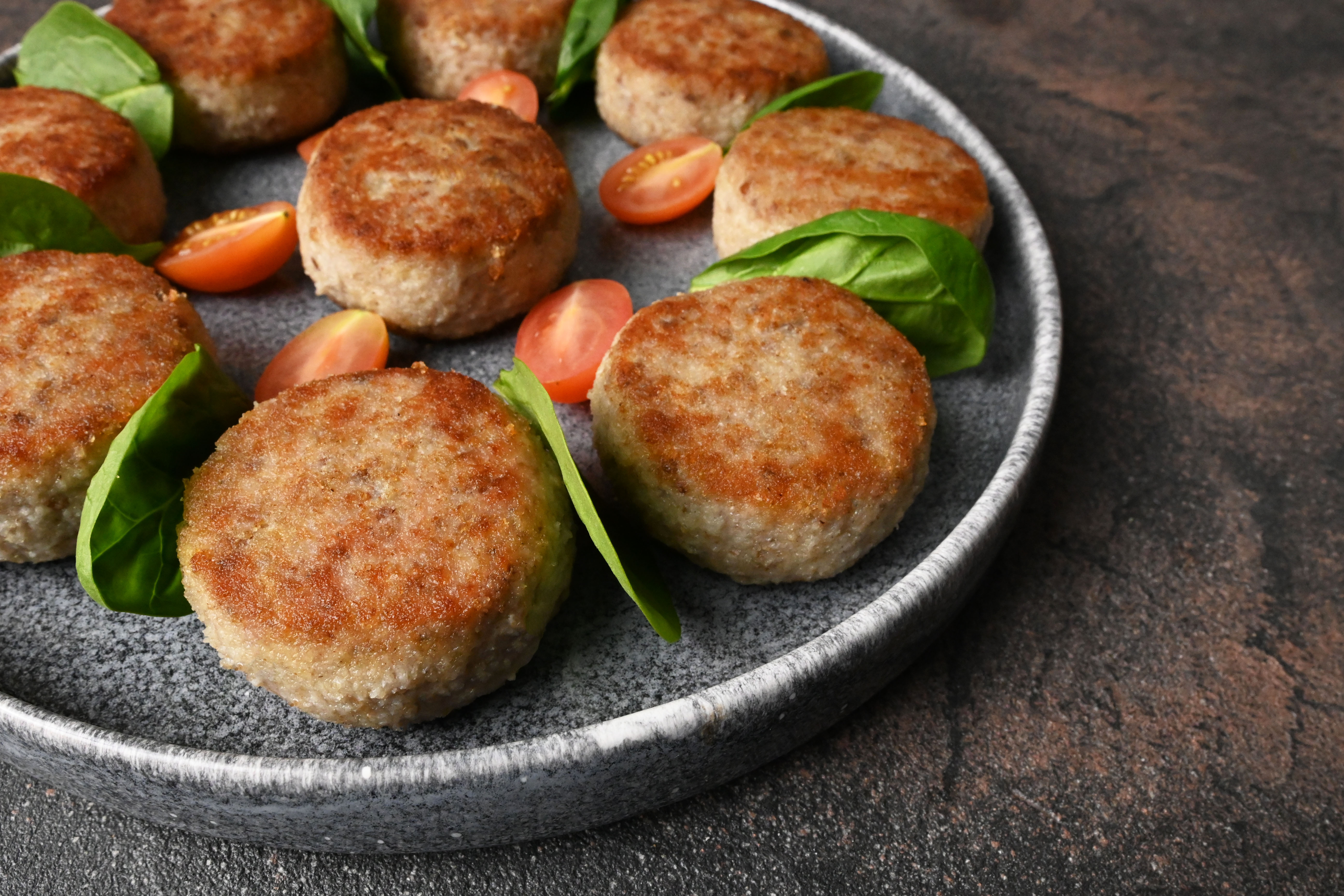 Pork buckwheat cutlets (hrechanyky)