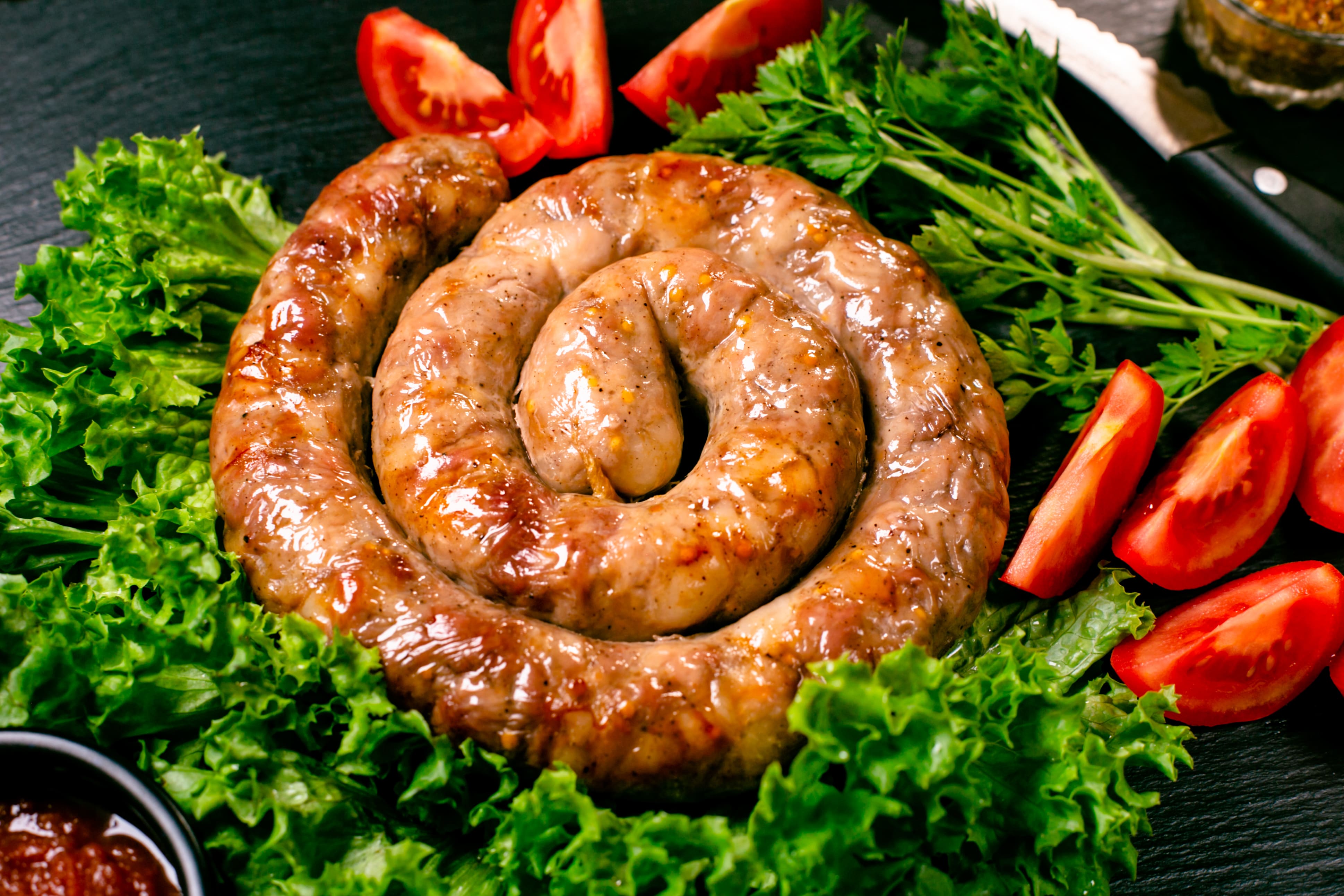 Home-made sausage