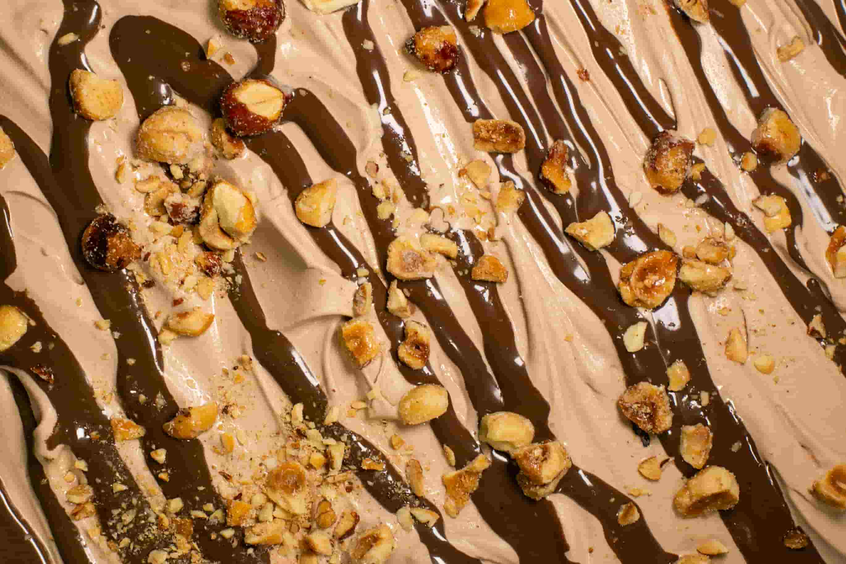 Джелато Лісовий горіх-нутелла