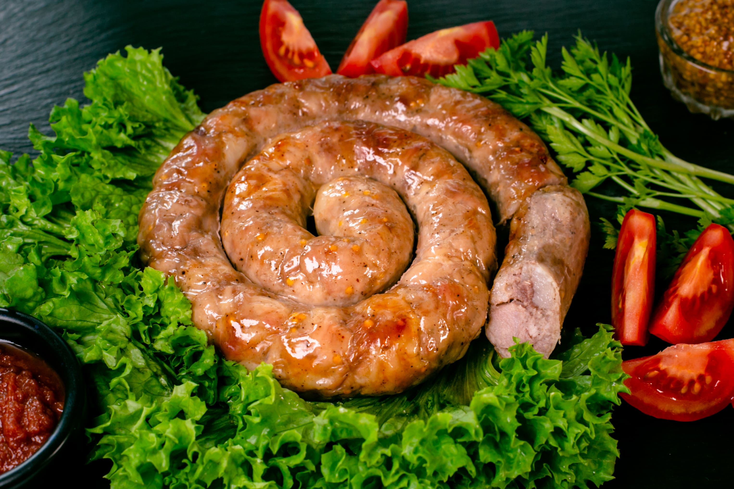 Home-made sausage