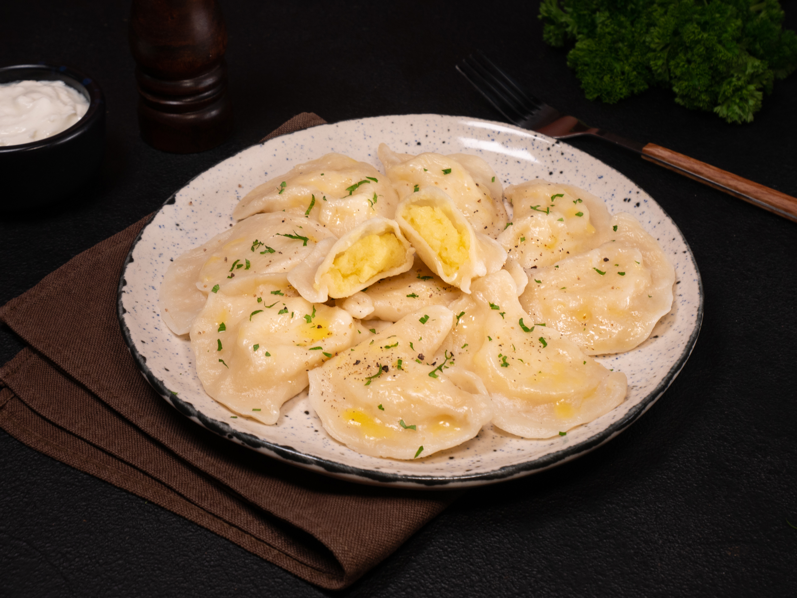 Pierogi z ziemniakami