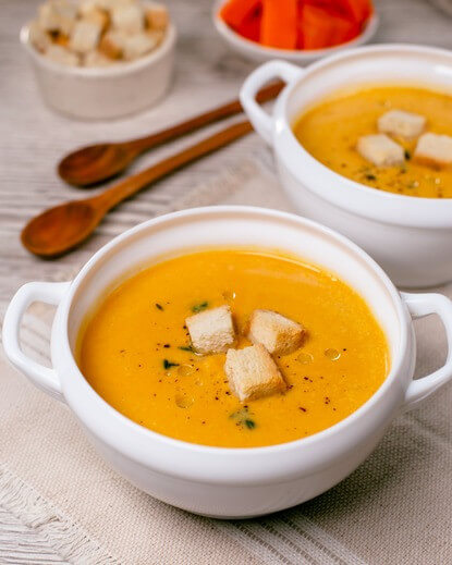 Pumpkin cream soup