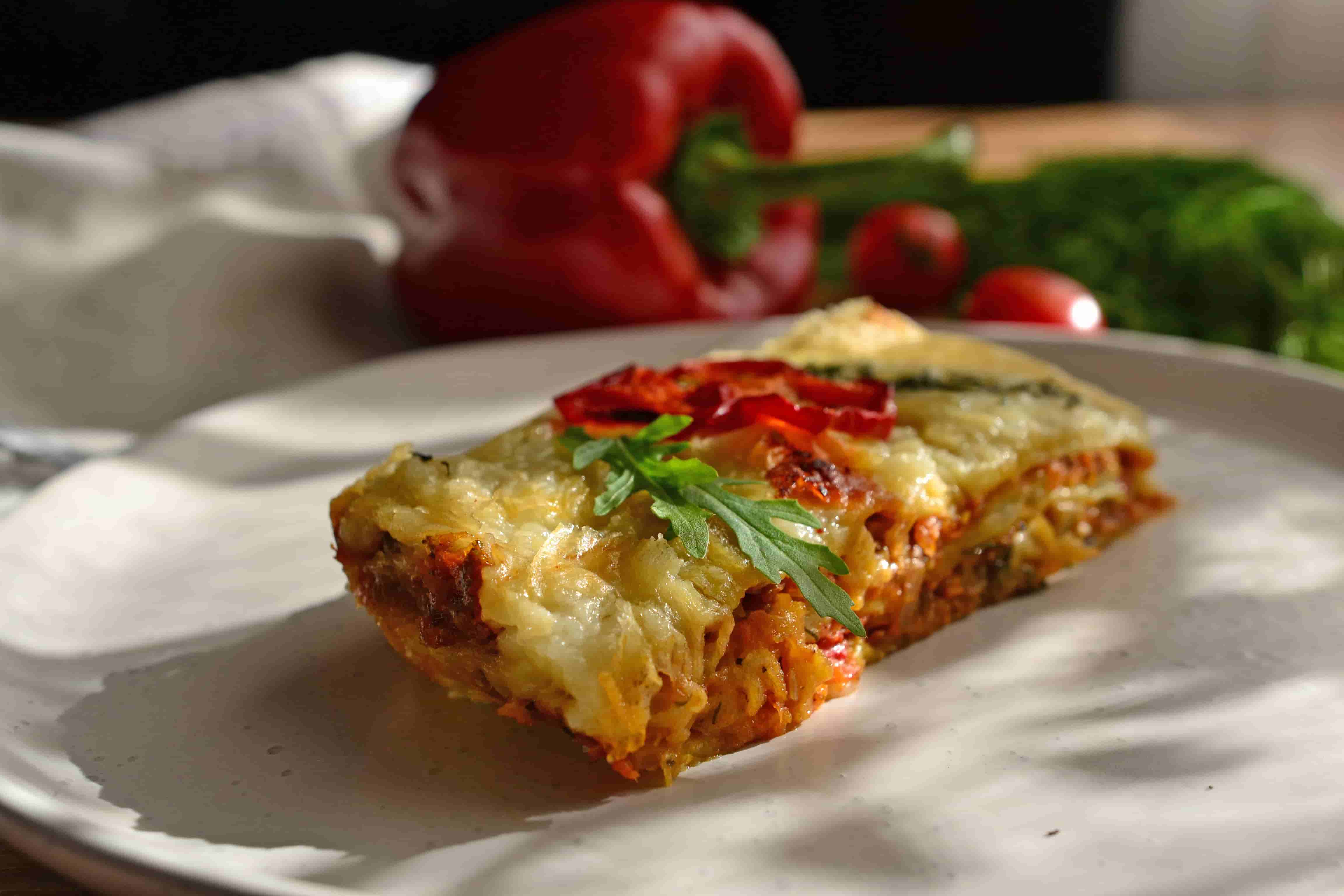 Лазанья овочева