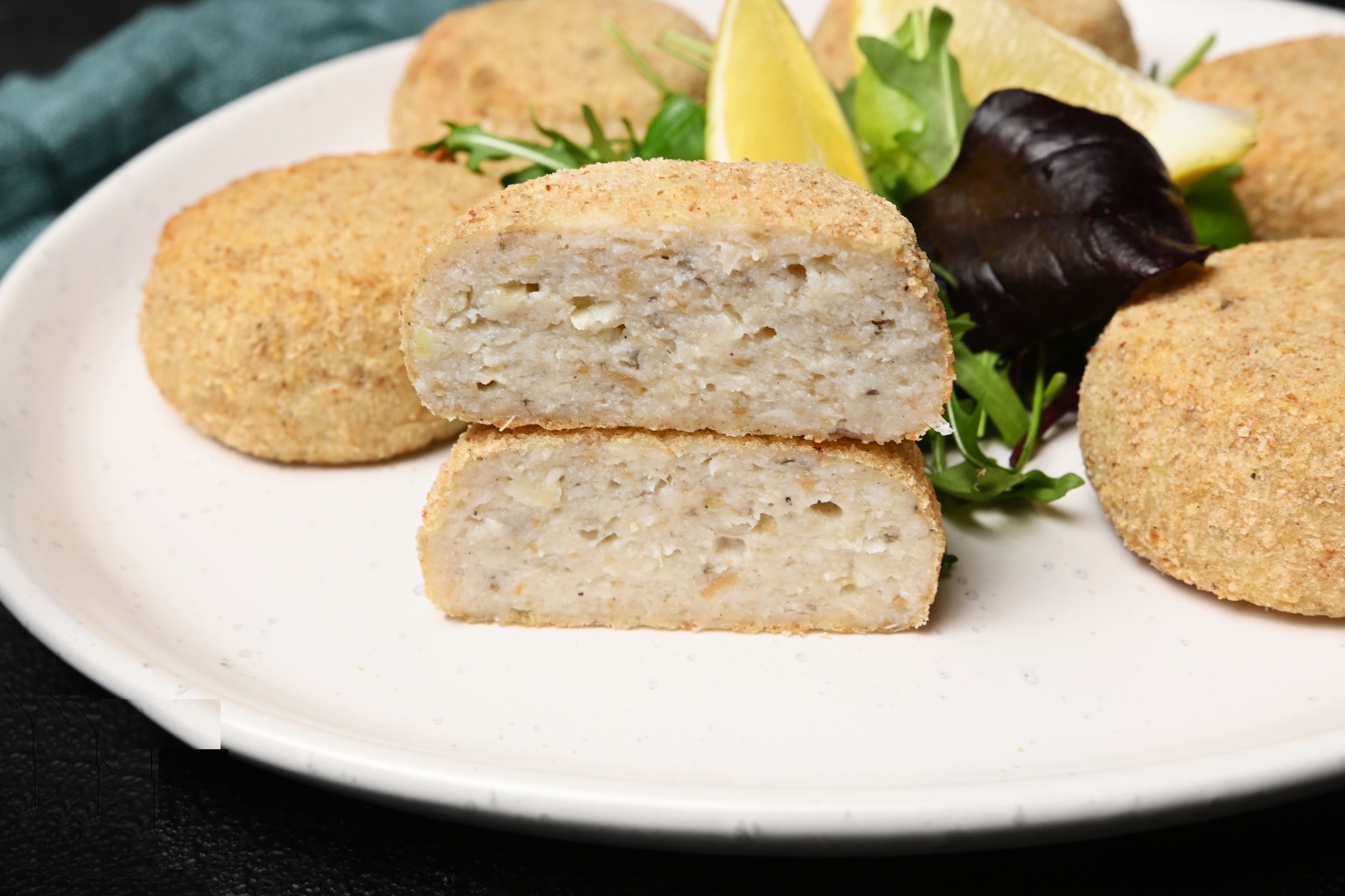 Filetes de carne picada de pescado (Bajo en grasa)