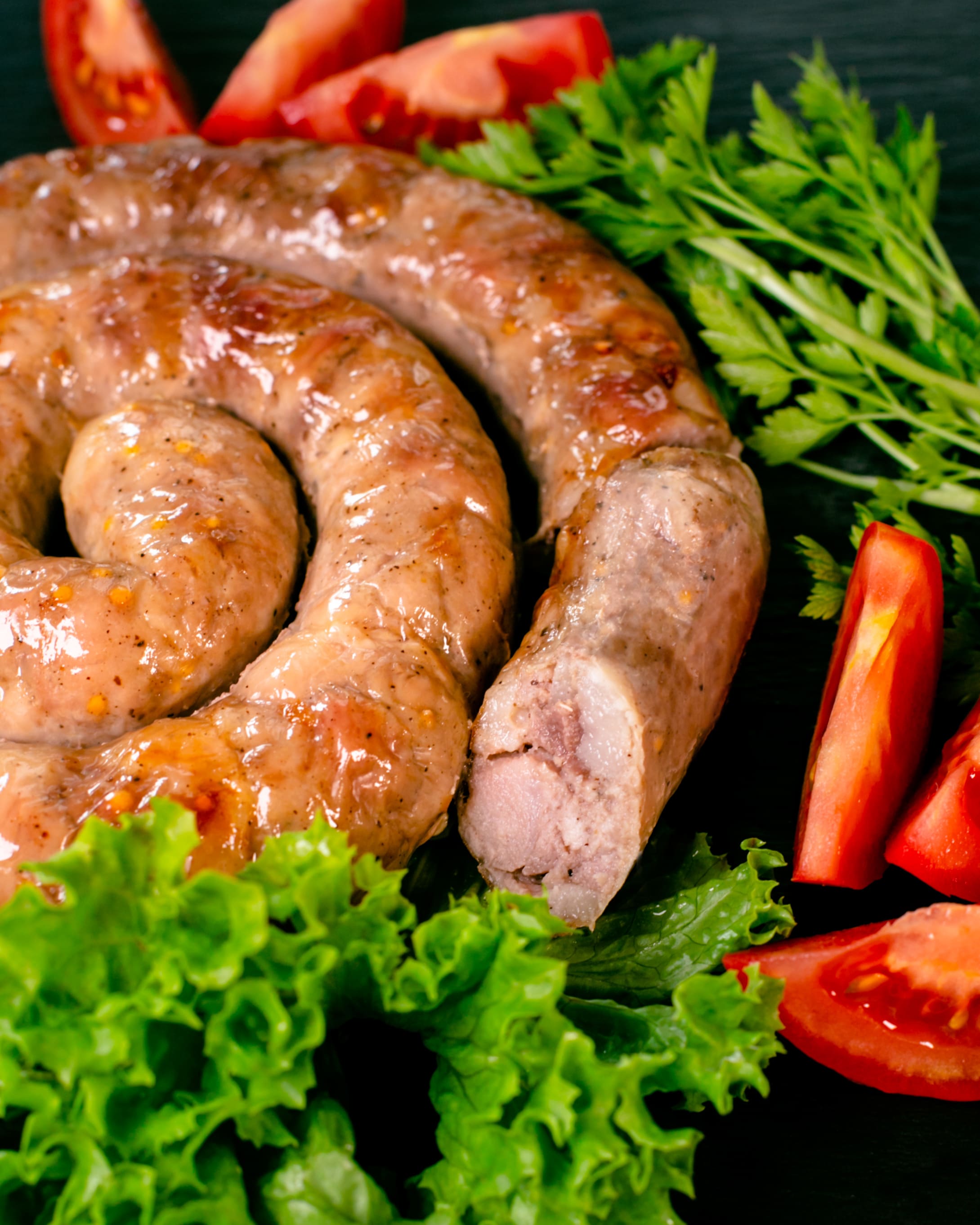 Home-made sausage