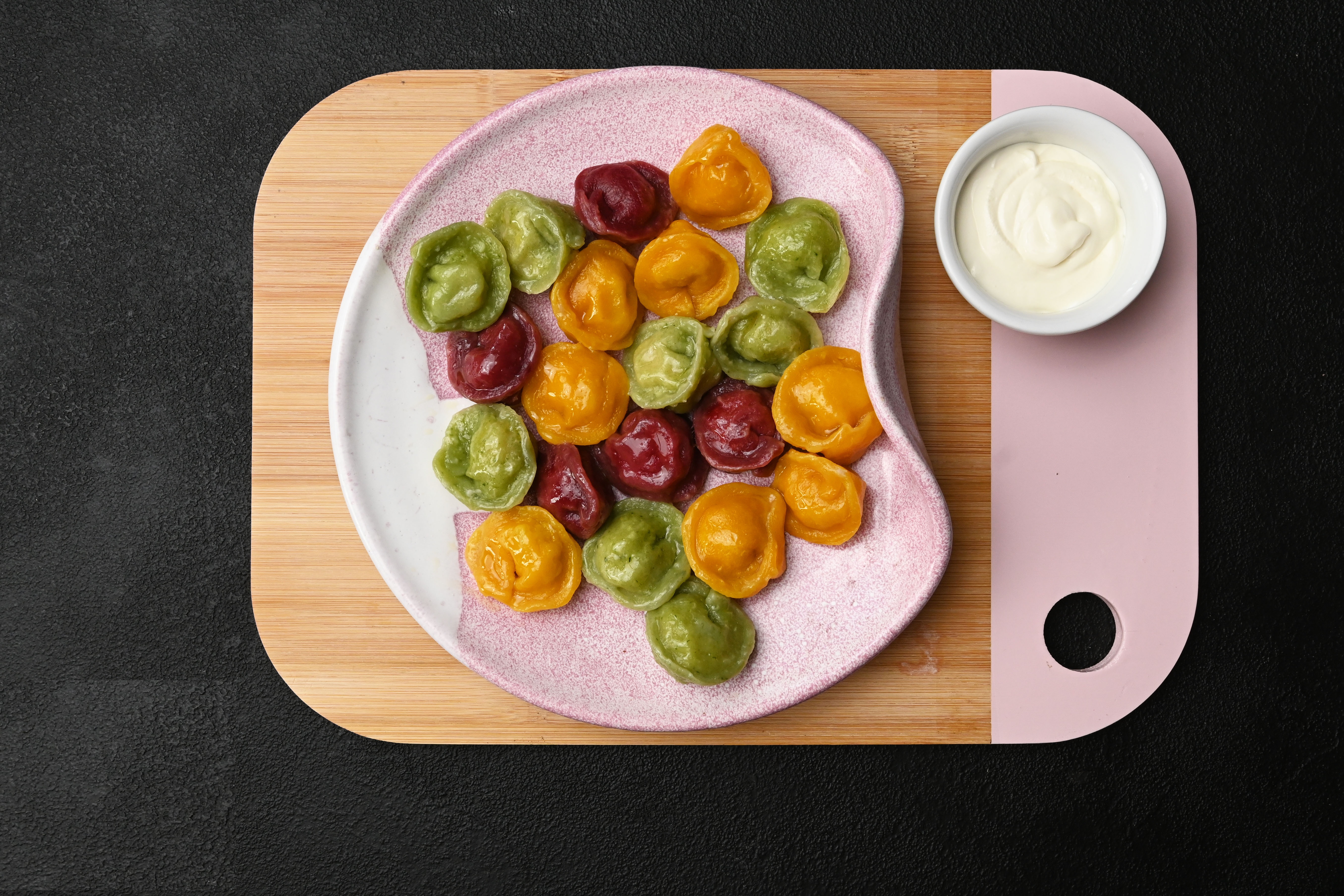 Pelmeni (Maultaschen) für Kinder mit Hühnerfleisch