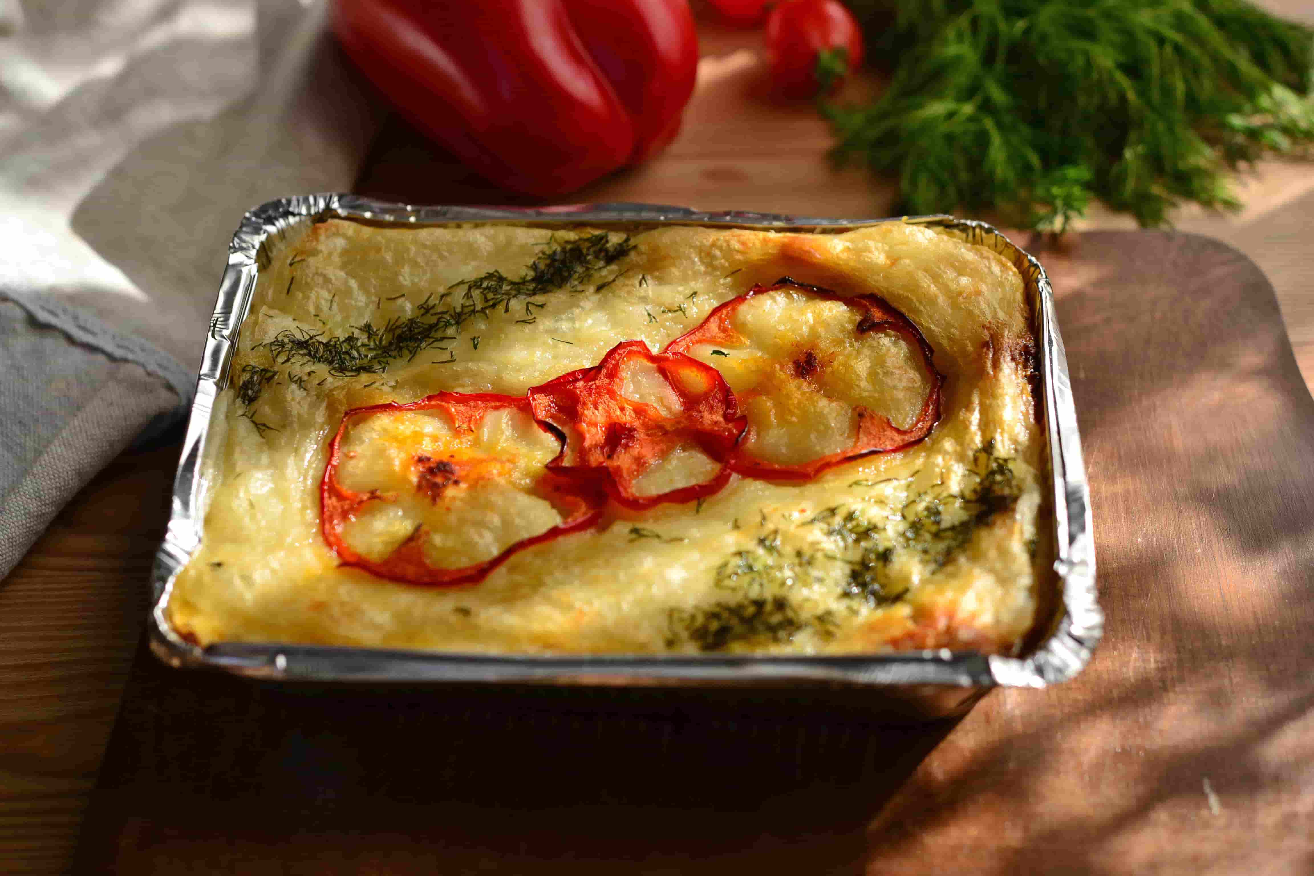 Лазанья овочева