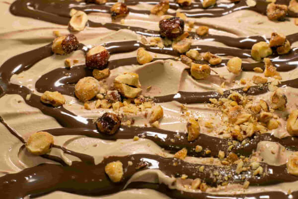 Джелато Лісовий горіх-нутелла