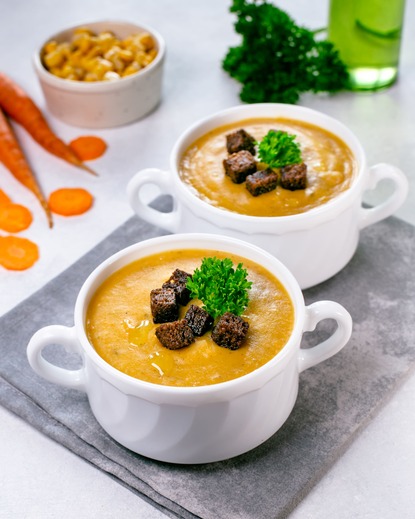 Vegetable cream soup