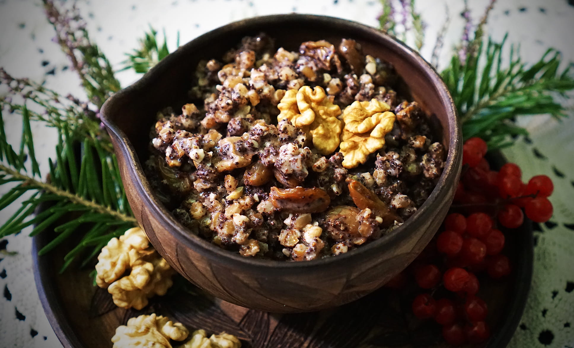 Кутя з горіхами