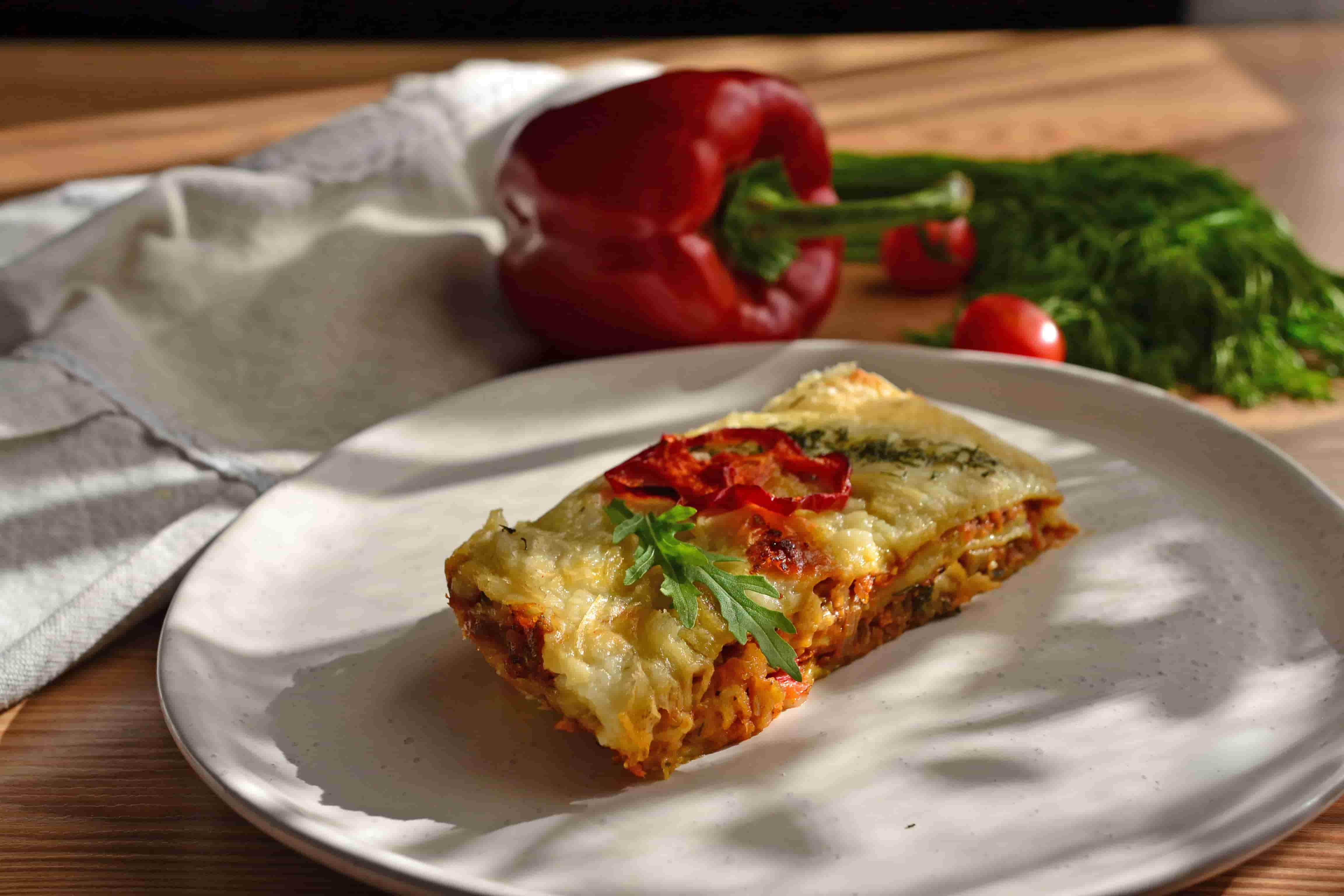 Лазанья овочева