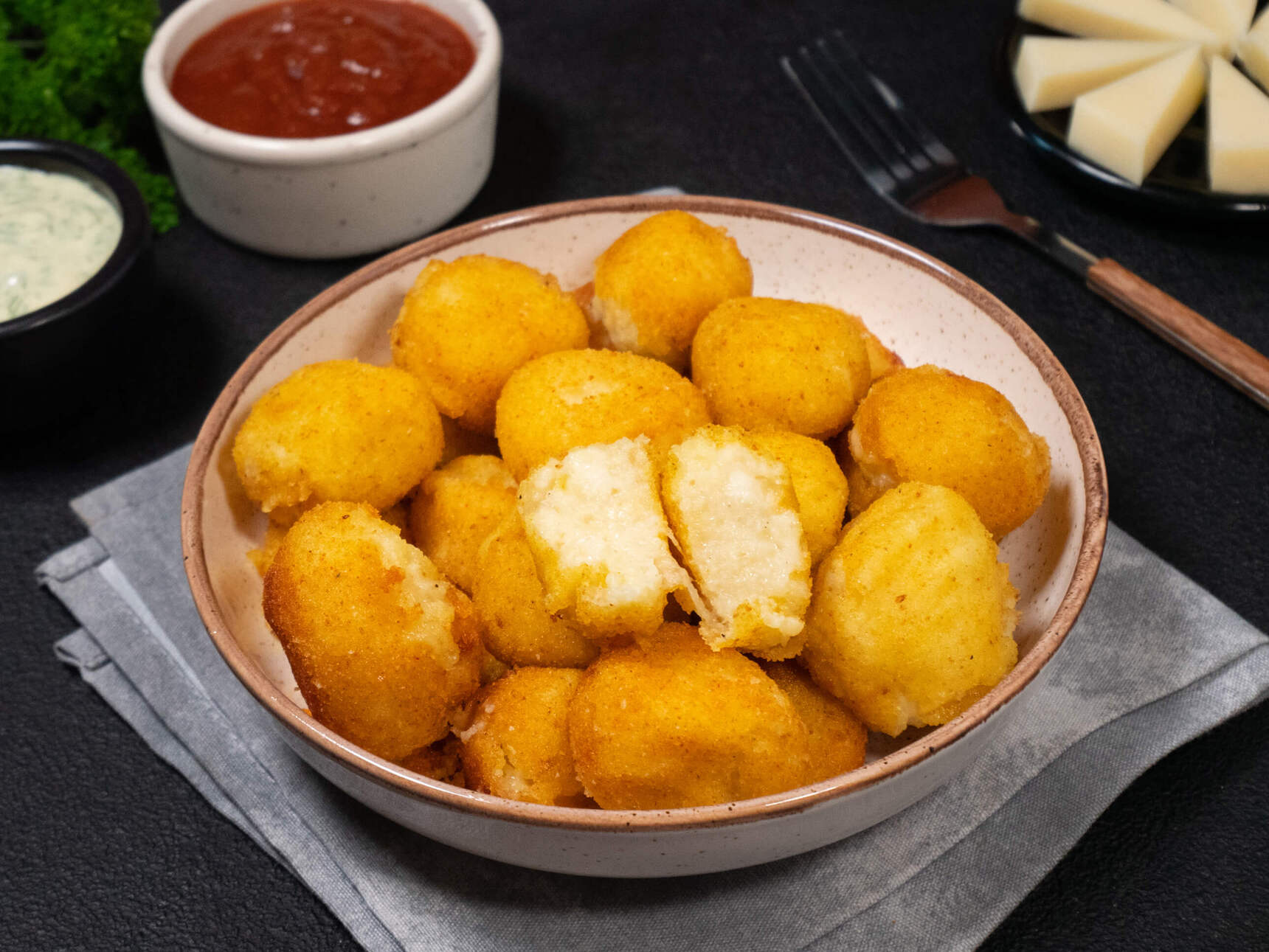 Croquetas con queso