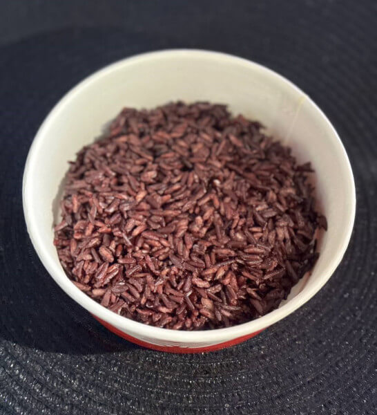 Рис чорний відварений