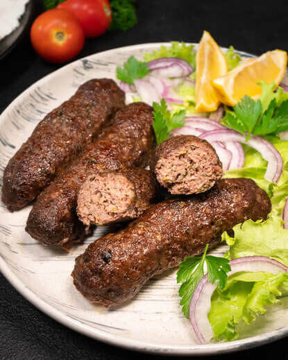 Lamb lyulya kebab