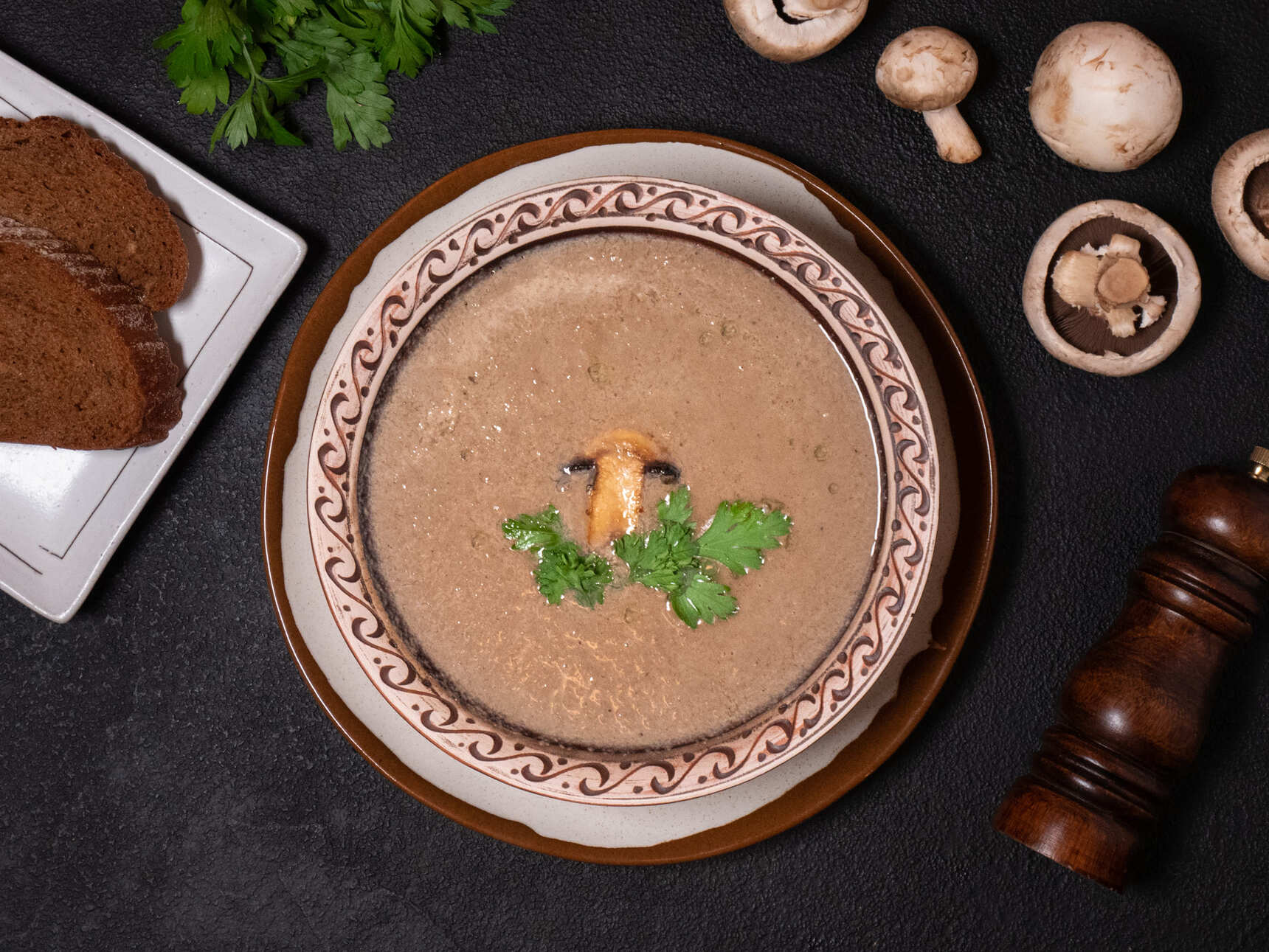 Mushroom cream soup