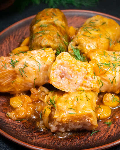 Meat cabbage rolls