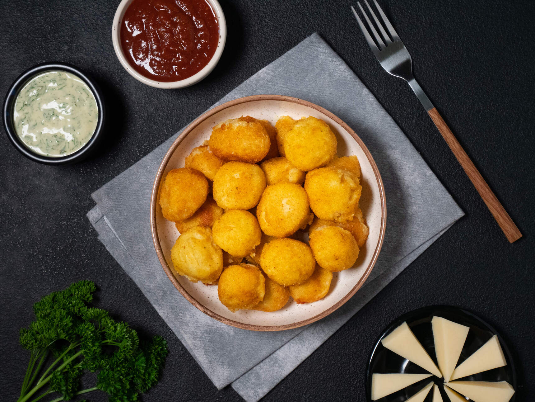 Croquetas con queso