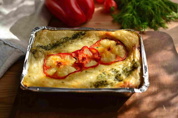 Лазанья овочева