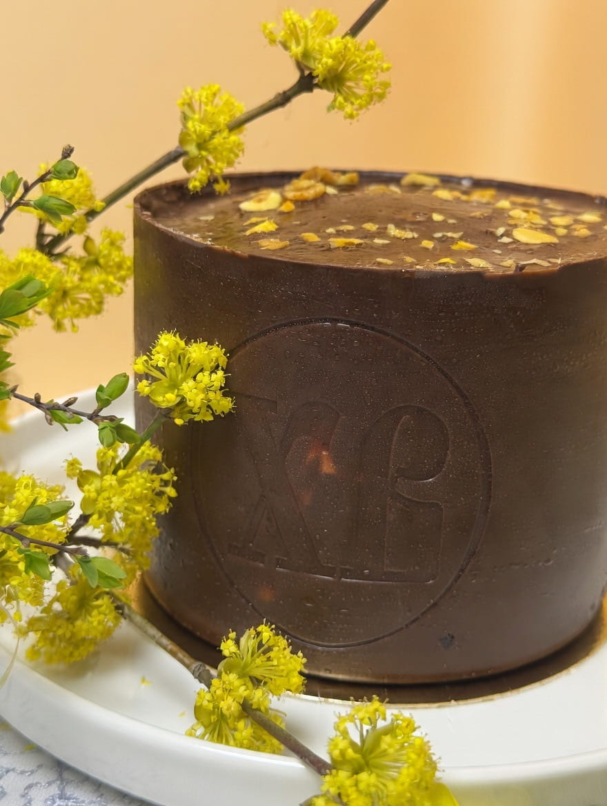 Сирна паска з вишнею