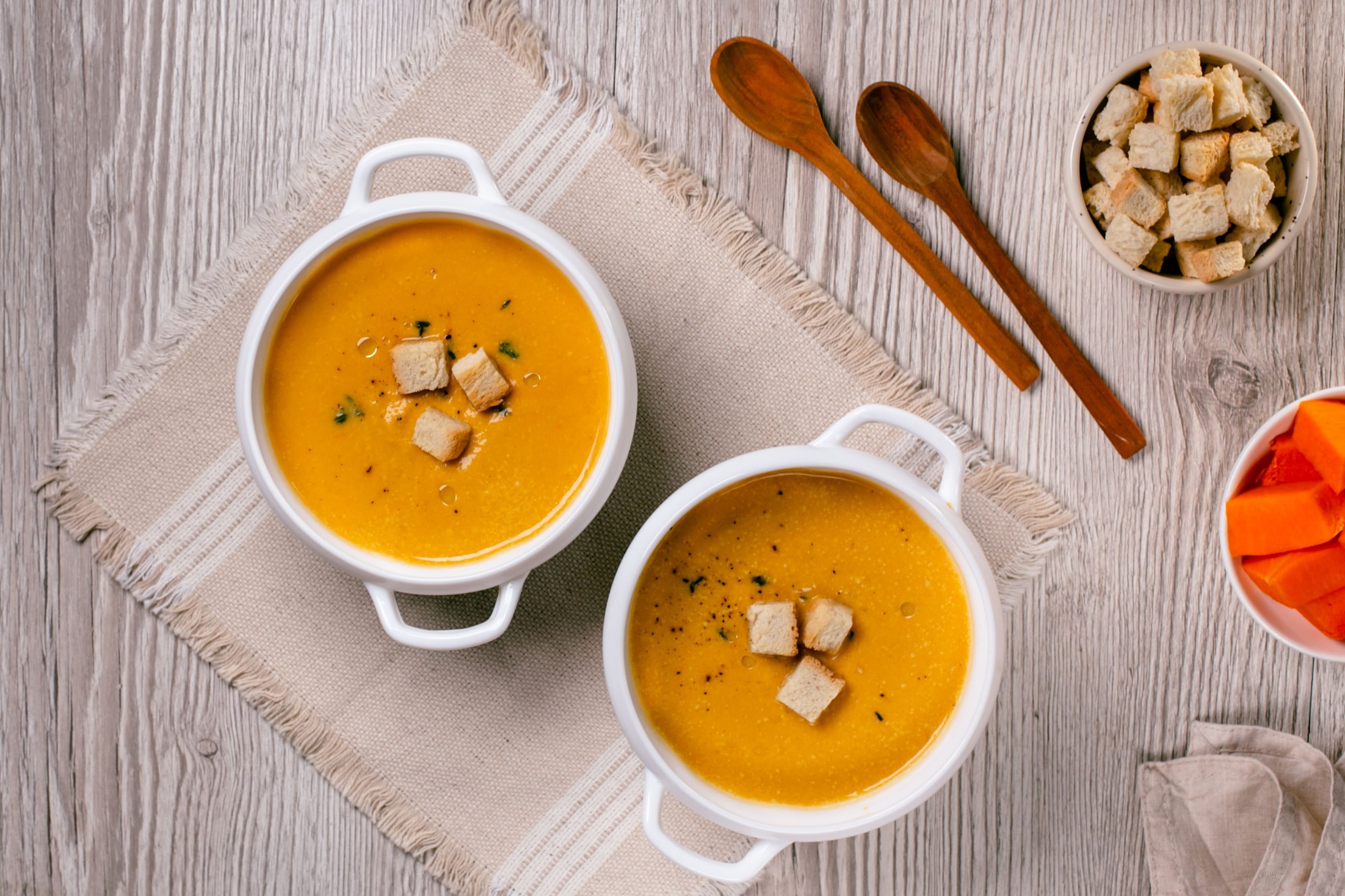 Pumpkin cream soup